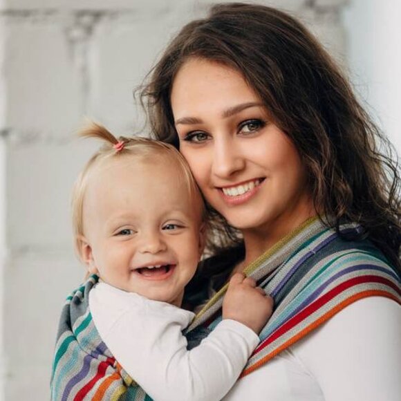 NWT Lenny Lamb Toddler Wrap Tai Oasis - Picture 4 of 5